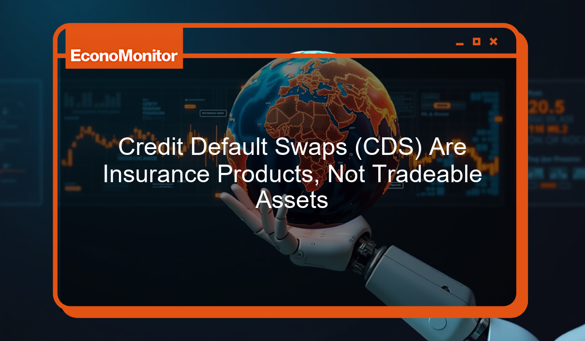 Credit Default Swaps (CDS) Are Insurance Products, Not Tradeable Assets